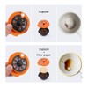 Tas simo Reusable Pods with Paper Filters,Reusable Coffee Capsules Compatible