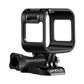 Protective Housing Frame Cover Skeleton Case with Buckle & Thumb Screw Compatible with GoPro Hero 5/4 Session
