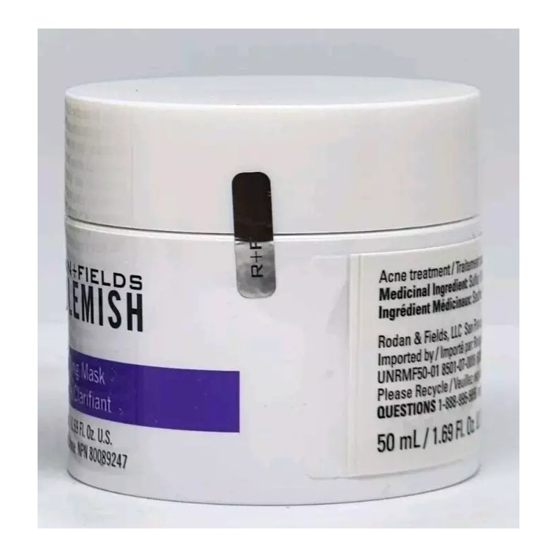 Rodan + Fields Unblemish Clarifying Mask 50 mL 1.69 Fl
