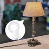 HINZIC 4Pcs E27 E14 Socket Lamp Harp Saddle Base Lampshade