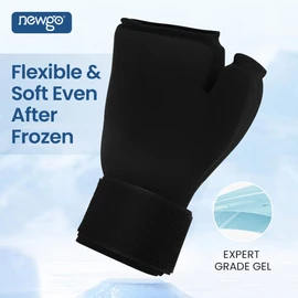 NEWGO Hand Ice Gloves, Hot & Cold Therapy for Wrist & Thumb Pain