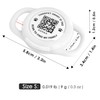 ThinkPet AirTag Dog Collar Holder with QR Code Smart Pet