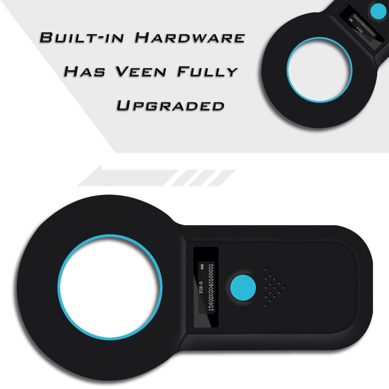 Smoostart Microchip Scanner, 1000 Records Increased Huge Data Storage Upload