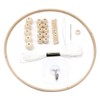 DIY Wooden Mobile Frame for Crafts Natural Wood Mobile Hanger