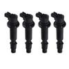 TCT-MOTORPARTS 4x Ignition Stick Coils Fits for Kawasaki Ninja ZX6R