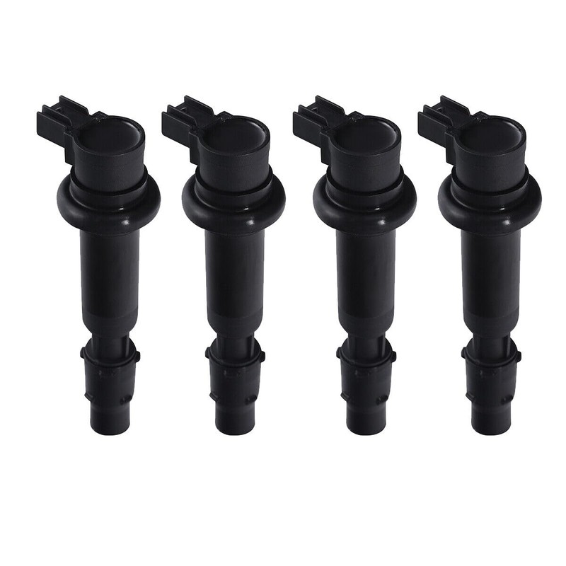 TCT-MOTORPARTS 4x Ignition Stick Coils Fits for Kawasaki Ninja ZX6R