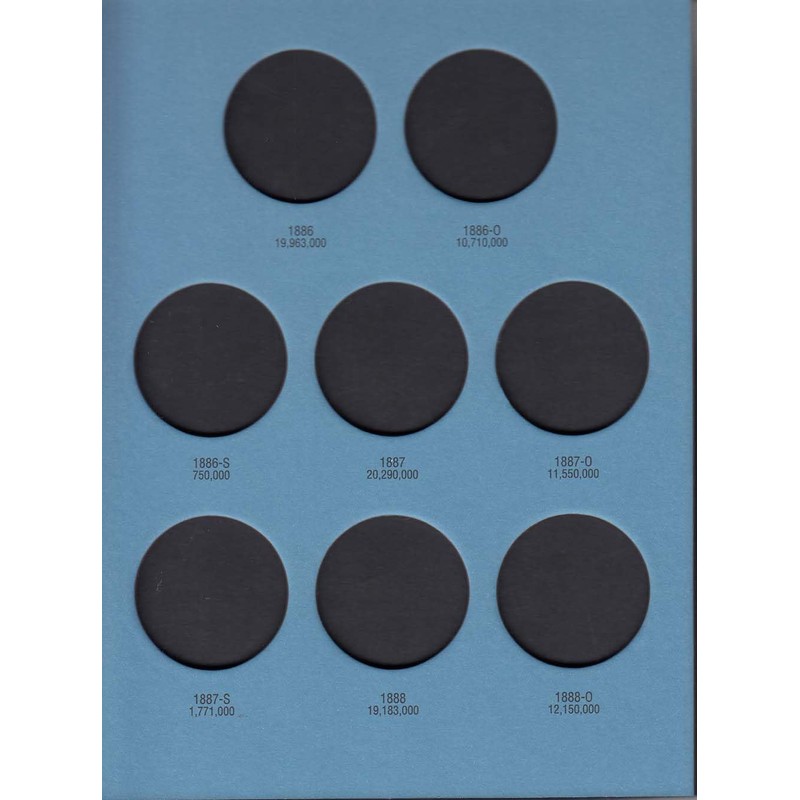 Whitman Coin Folder U.S. Morgan Silver Dollar 1878 – 1921