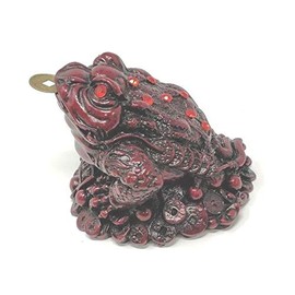 Feng Shui Chinese Lucky Toad for Good Luck and Prosperity by Sterling Effectz