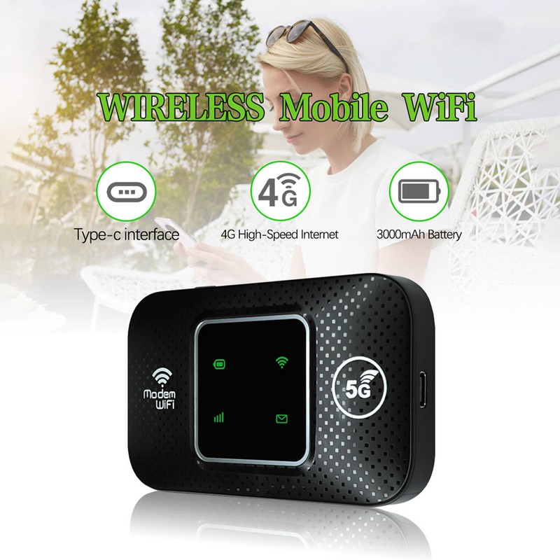4G LTE Portable WiFi Wireless Router USB Powered 300Mbps High