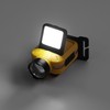 FISHNU Versatile Rotating Headlamp with Red Warning Light & White