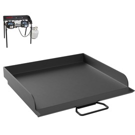 14" x 16" Universal Flat Top Griddle for Camp Chef EX280LW YK60LW EX90LW EX60LW SB30D EX60FP DB60D EX60P EX60B, Fry Griddle Pan for Most Double Burner Stove/14" Cook System Single & Gas Grill