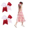 2 Pcs Cheer Bows, Cheer Hair Bows, Cheer Accessories, Red