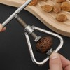 UZEXYO Heavy Duty Nut Cracker for All Nuts Black Walnut