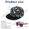 Toddler Sunglasses 2-3 Years, Boys Sun Hat with Dinosaur Sunglasses,
