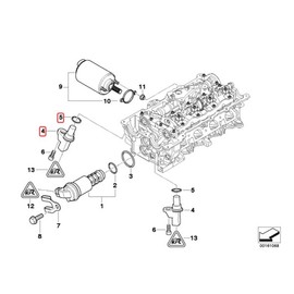 Bremi Camshaft Sensor Outlet Side 3-Pin (60043) Sensor Mixture Preparation Pulse Generator, Camshaft, Pulse Generator, Camshaft Sensor, OT Sensor