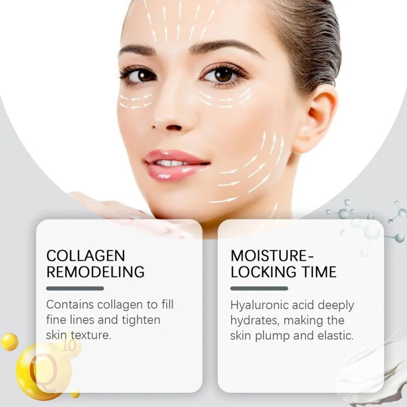 Crema Facial J Reduce El Envejecimiento, Hidratante Y Reduce