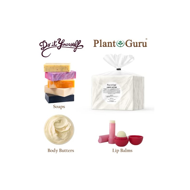 Kokum Butter Refined Raw 1 Lb (16 Oz) (HDPE Food