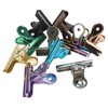 10PCS Colorful Metal Hinge Clips Multifunctional File Money Clamps for