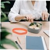 MAGICLULU 4 Box Bento Box Strap Elastic Band Lunch Box