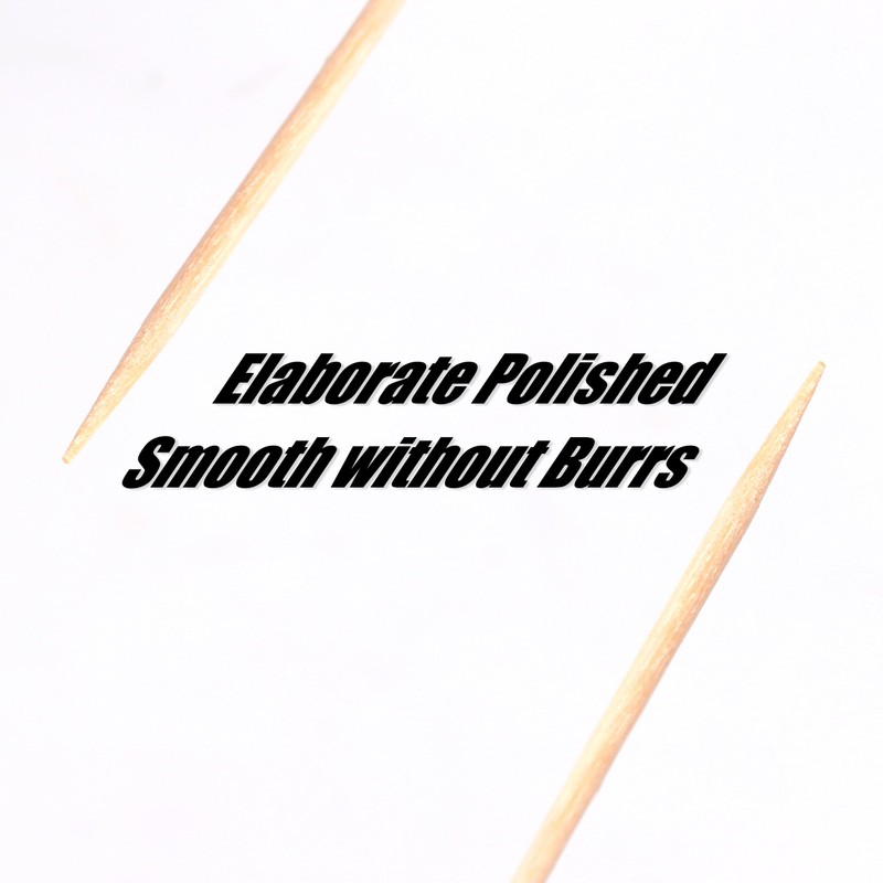 500 Count Toothpicks - Wooden Toothpicks Premium Tooth Picks for