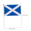 BIUDECO Hand Waving Scottish Flags 20pcs Mini Flags for Sports