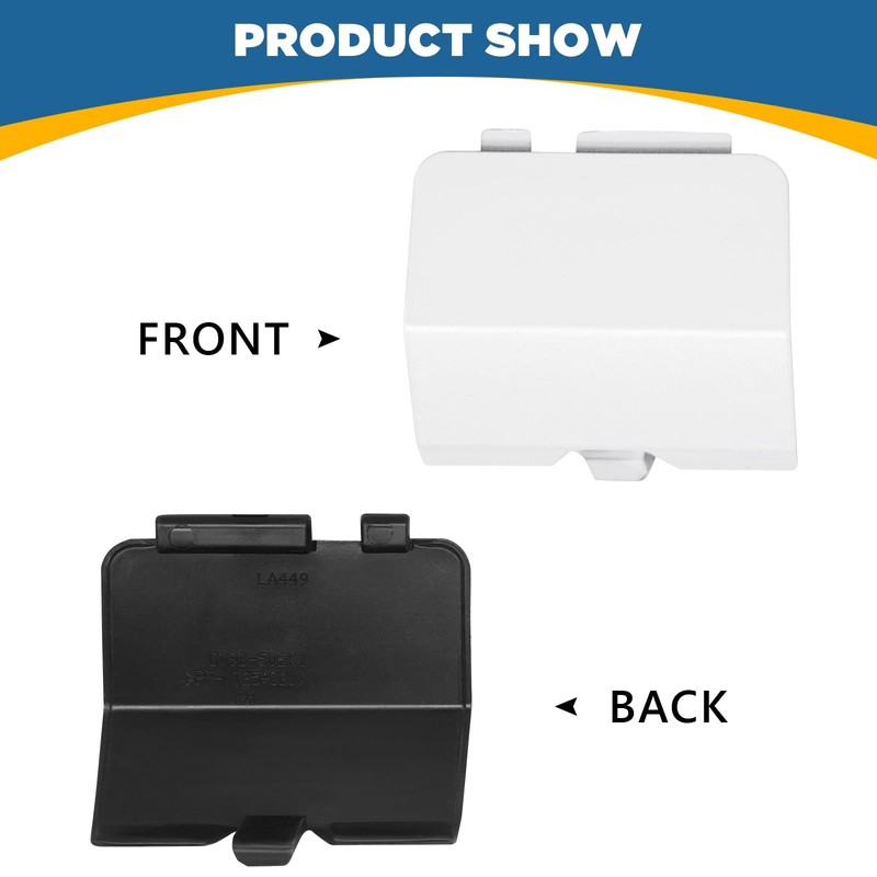 TOPUS Rear Bumper Tow Hook Cover for Mazda 6 Atenza