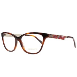 New Emilio Pucci Eyeglasses Women Cat eye EP 5012 Havana 052 EP5012 54mm