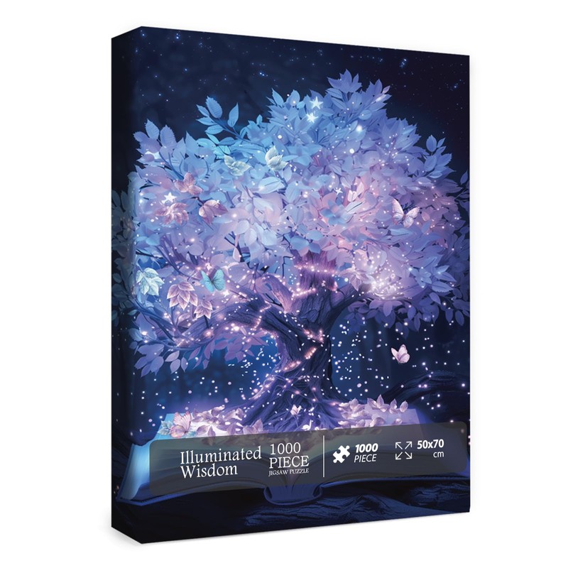 Tree of Life Puzzle for Adults 1000 Pieces, Hard Plant