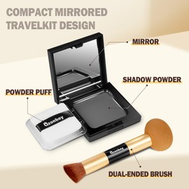 New Root Touch Up Hair Color,Hair Fibers for Thinning Hair,Cruelty Free Hairline Powder - Instantly Cover Touch Up, Hair Color Root Touch Up Powder, Hair Thickener for Women & Men (Gray)