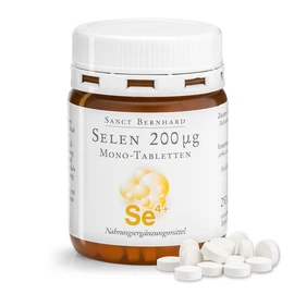Sanct Bernhard Selenium 200 µg Mono Tablets Vegan 250 Tablets