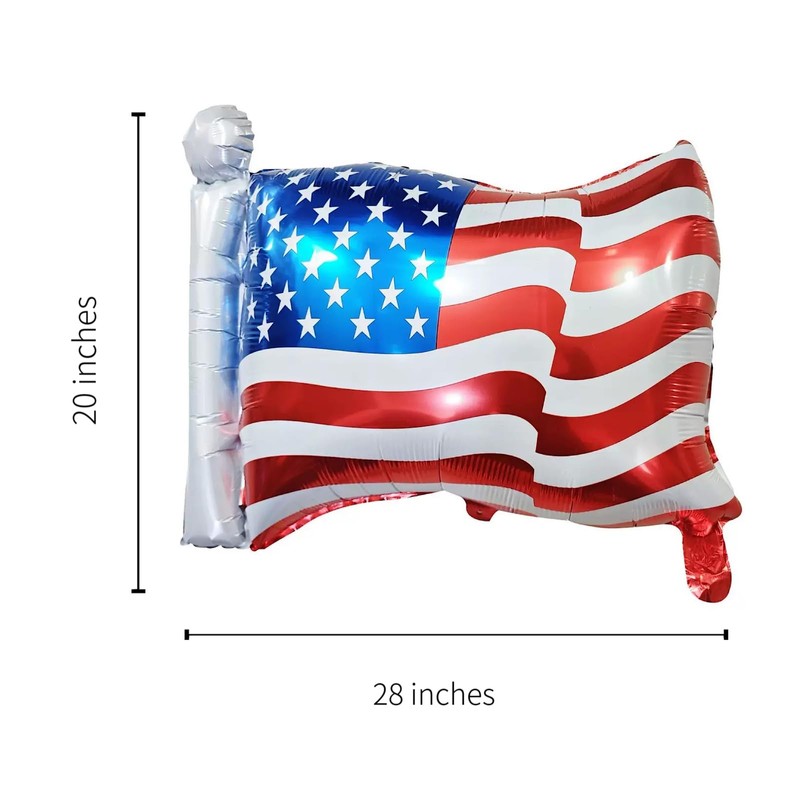 4th of July Decorations Red White and Blue Balloons Patriotic