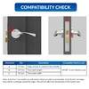 XFORT® Polished Chrome Euro Profile Sashlock 75mm, Euro Sash Lock