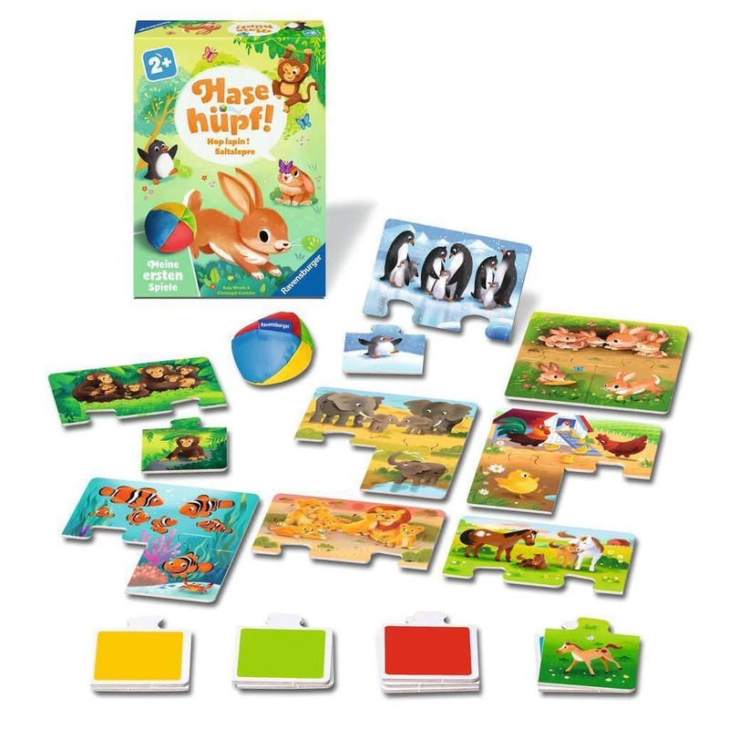 Ravensburger 12010006 Salto con il coniglietto! - I miei primi