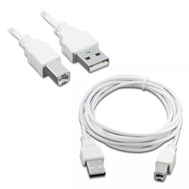 Fenzer B2G1 Free For HP CANON DELL BROTHER PRINTER SCANNER CABLE CORD USB 2.0 A-B 6FT