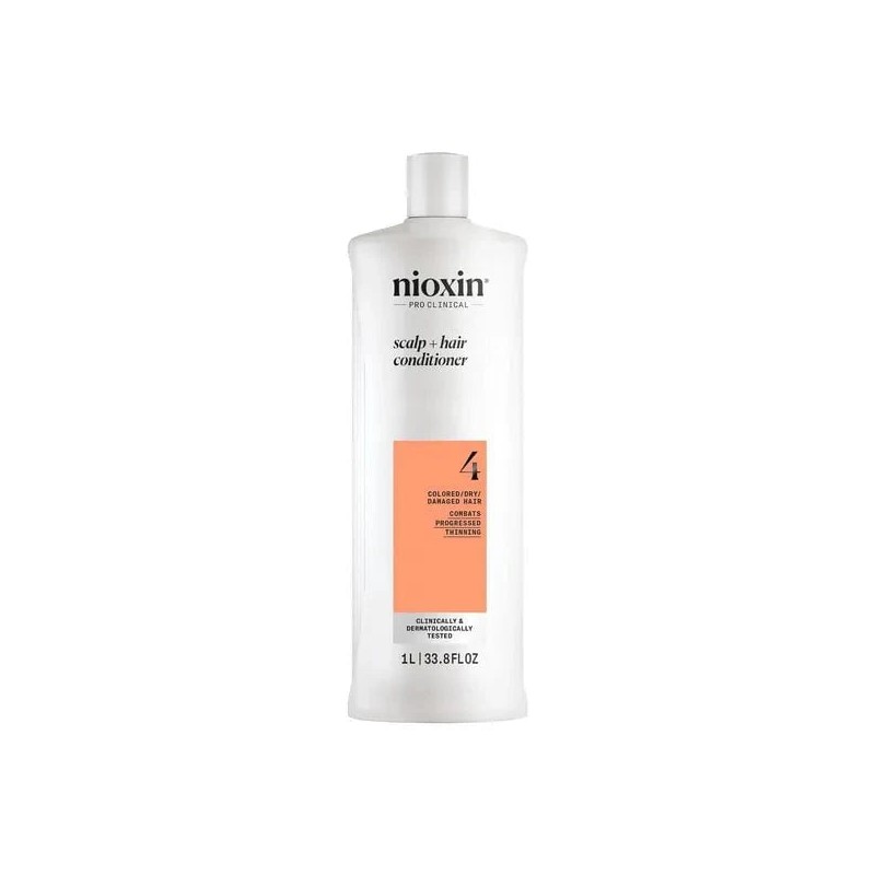 Nioxin Scalp + Hair Thickening System 4 Shampoo + Conditioner