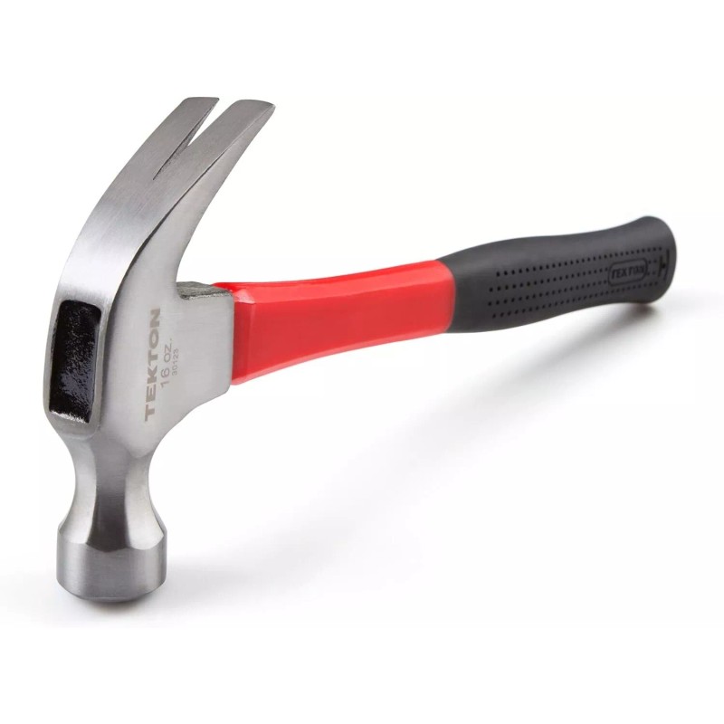 TEKTON 16 oz. Jacketed Fiberglass Claw Hammer | 30123