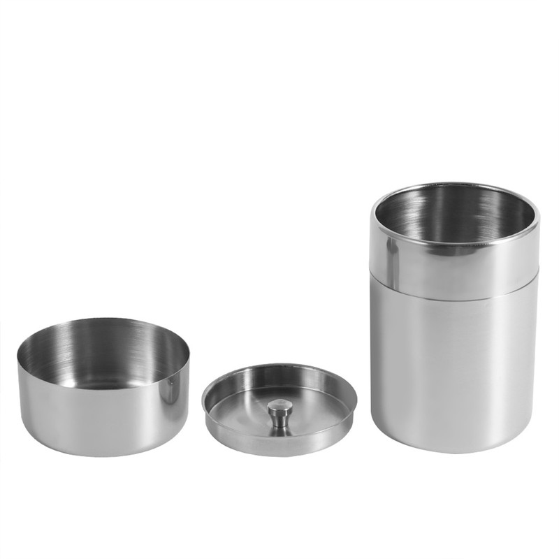 Stainless Steel Tea Tins Canister Home Kitchen Canisters for Tea