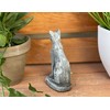 stoneandstyle Stone Figurine Small Cat Bastet Goddess Frost-Proof Cast Stone