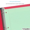 1InTheOffice Colored Filler Paper 8.5x11, Wide Ruled Lined, Pastel, 200/Pack
