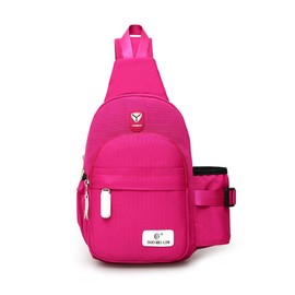 Spencer Canvas Sling Bag for Men & Women - Chest Shoulder Bag Unbalance Crossbody Backpack Daypack for Gym Travel Hiking Outdoor