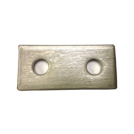 M12 Two Hole Fixing Plate for Channels T304 Stainless Steel (As Unistrut/Oglaend) Pack Size : 1
