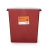 McKesson Sharps Container, Stackable, Locking Lid, Red, 3 gal, 12