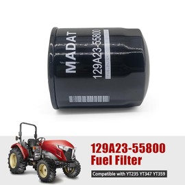 MADAT 129A23-55800 Hydraulic Oil Filter Fit for Yanmar Enigne 4TNV98 4TNV98T-ZSBV2 4JH110 4JH45 4JH57 4JH80 Excavator SV100-2B