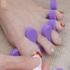 Ssakssak Design 2P Manicure Helper Toe Inserts Nail Guard Toe Spreaders Nail Materials / 싹싹디자인 2P 매니큐어 헬퍼 발가락끼우개 네일가드 발가락벌리개 네일재료