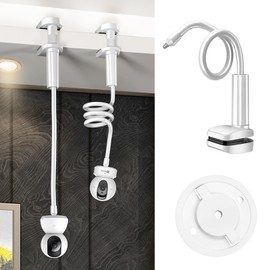 Flexible Mount for TP-Link Tapo C200 C210 Camera Clamp Arm Stand 360 Degree Rotatable Stable Installation Easy Installation No Drilling Required