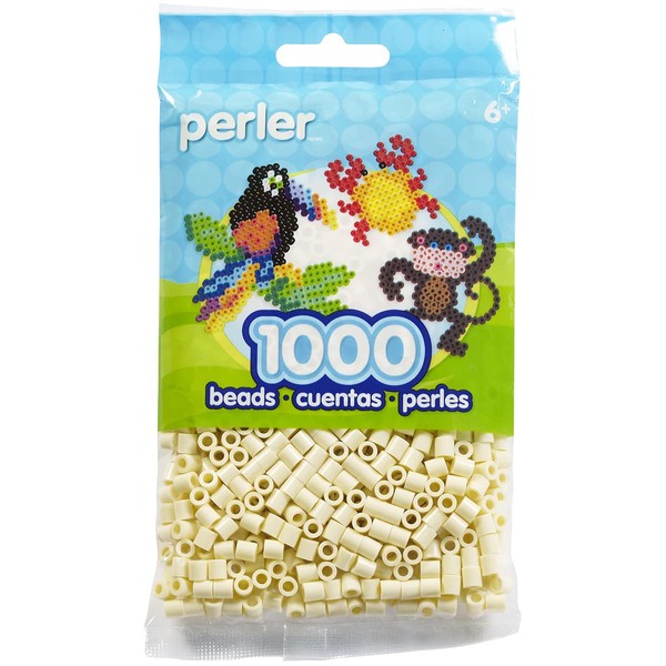 Bulk Buy: Perler Beads Creme Bag (4 Pack)