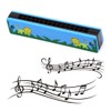 REQAG Harmonica for Children, Chromatic Harmonica, 16 Hole Harmonica, C
