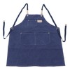Cotton Canvas Apron Adjustable Cross Back Apron Kitchen Cooking Apron