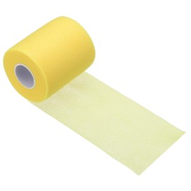 YELARXI Pre Wrap Tape, Non-Slip Grip Cushion Wrap Prewrap Athletic Tape- Fitting for (Tennis- Badminton - Pickleball - Sports) 11 Yard x 2.8 Inch & Yellow