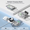 UCOMX 3 in 1 Charging Station for Multple Devices,Foldable 3